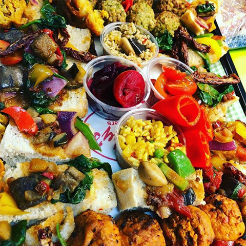 Herby's Vegan Platter
